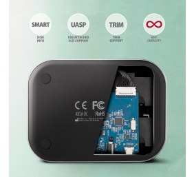 AXAGON | SuperSpeed USB DUAL 2.5"/3.5" HDD/SSD DUAL dock | ADSA-DC