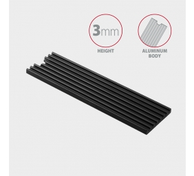AXAGON Passive aluminum heatsink for all M.2 SSDs, size 2280, high 3 mm | CLR-M2L3