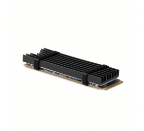AXAGON Passive aluminum heatsink for all M.2 SSDs, size 2280, high 6 mm | CLR-M2L6