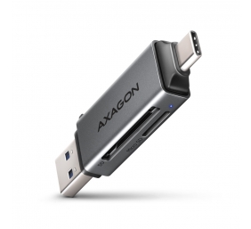 AXAGON Mobile USB 3.2 Gen 1 MINI card reader with USB-C and USB-A connectors | CRE-DAC