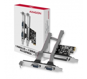 AXAGON PCI-Express card with one parallel and two serial ports 250 kbps | PCEA-PSN
