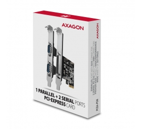 AXAGON PCI-Express card with one parallel and two serial ports 250 kbps | PCEA-PSN