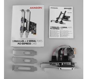 AXAGON PCI-Express card with one parallel and two serial ports 250 kbps | PCEA-PSN