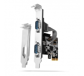 AXAGON PCI-Express card with two 250 kbps serial ports | PCEA-S2N