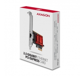 AXAGON PCI-Express network card with 2.5 Gbit/s transmission rate and PXE support | PCEE-G25