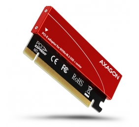 AXAGON PCI-Express x16 internal adapter to connect an NVMe M.2 SSD to a desktop | PCEM2-S