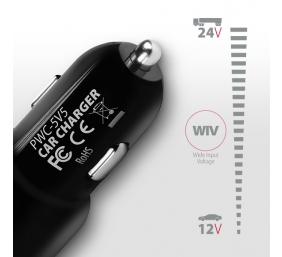 AXAGON Dual car charger, 24W | PWC-5V5
