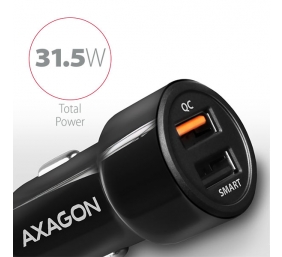 AXAGON Dual car charger, 31.5W | PWC-QC5