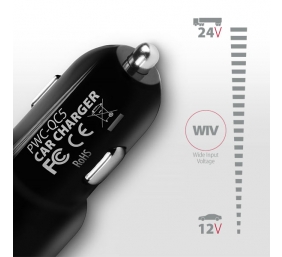AXAGON Dual car charger, 31.5W | PWC-QC5