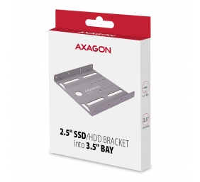 AXAGON Metal frame for mounting one 2.5" disk into one 3.5" position | RHD-125S