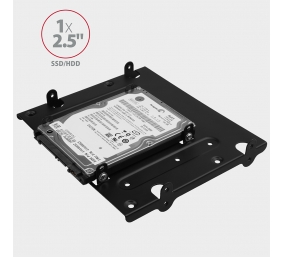 AXAGON Metal frame for mounting four 2.5" disks or two 2.5" disks and one 3.5" disk in a 5.25" position | RHD-435