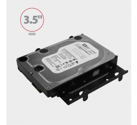 AXAGON Metal frame for mounting four 2.5" disks or two 2.5" disks and one 3.5" disk in a 5.25" position | RHD-435