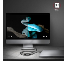 AXAGON | Active converter | USB-C to HDMI | 0.25 m