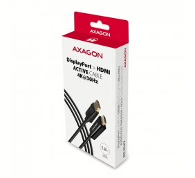 AXAGON | Active cable | DisplayPort to HDMI | 1.8 m