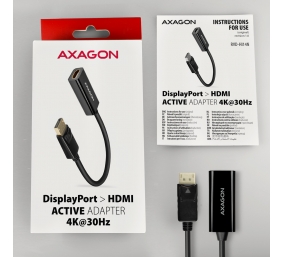 AXAGON | Active adapter | DisplayPort to HDMI | 0.15 m