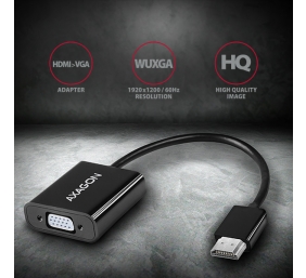 AXAGON | Active converter | HDMI to VGA | 0.15 m