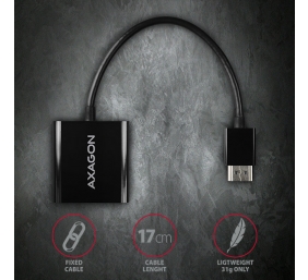 AXAGON | Active converter | HDMI to VGA | 0.15 m