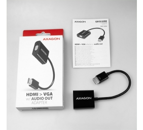 AXAGON | Active converter | HDMI to VGA | 0.15 m