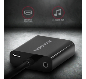 AXAGON | Active converter | HDMI to VGA | 0.15 m