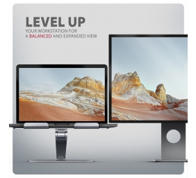 AXAGON | Notebooks and tablets stand STND-LQ | Adjustable Height, Tilt | 10-16 "