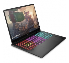 OMEN by HP Transcend Laptop 14-fb0001ny - Ultra 7-155H, 16GB, 1TB SSD, 14" 2.8K 400-nit 120Hz OLED HDR 500, GeForce RTX 4060 8GB, 1080p IR cam, US RGB backlit keyboard, 71Wh, Shadow Black, Win 11 Home, 1 years