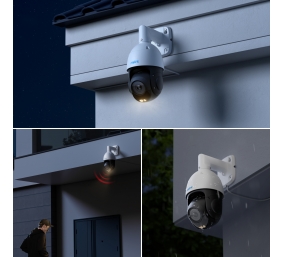 Reolink | Smart 4K PoE Security Camera with 16X Optical Zoom | P850 | PTZ | 8 MP | 5.3-86mm/Max F1.6 | Power over Ethernet (PoE) | IP66 | H.265/H.264 | Micro SD, Max. 256 GB | White