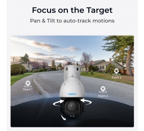 Reolink | Smart 4K PoE Security Camera with 16X Optical Zoom | P850 | PTZ | 8 MP | 5.3-86mm/Max F1.6 | Power over Ethernet (PoE) | IP66 | H.265/H.264 | Micro SD, Max. 256 GB | White