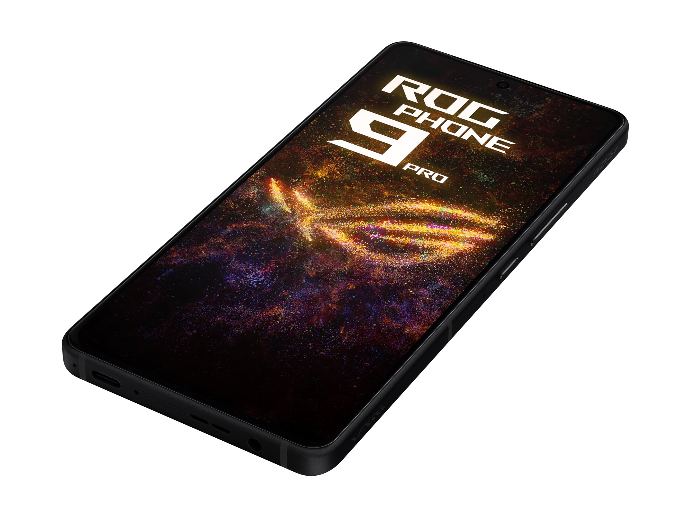 Asus ROG Phone 9 Pro | Phantom Black | 6.78 " | 2400 x 1080 pixels | Qualcomm | Snapdragon 8 Elite | Internal RAM 16 GB | 512 GB | Dual SIM | 4G | 5G | Main camera resolution 50 MP | Secondary camera resolution 32 MP | Android | 15 | 5800 mAh