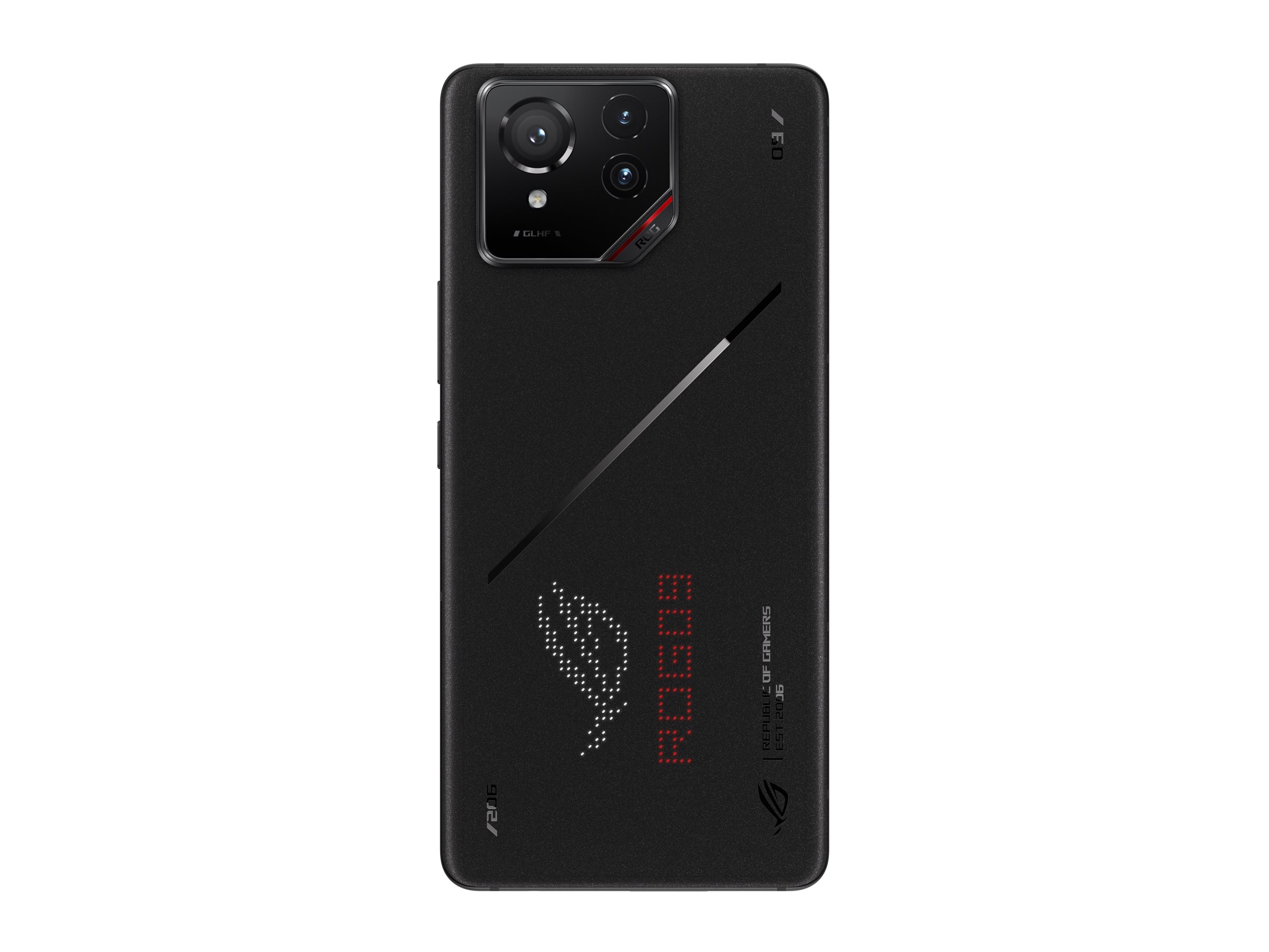 Asus ROG Phone 9 Pro | Phantom Black | 6.78 " | 2400 x 1080 pixels | Qualcomm | Snapdragon 8 Elite | Internal RAM 16 GB | 512 GB | Dual SIM | 4G | 5G | Main camera resolution 50 MP | Secondary camera resolution 32 MP | Android | 15 | 5800 mAh