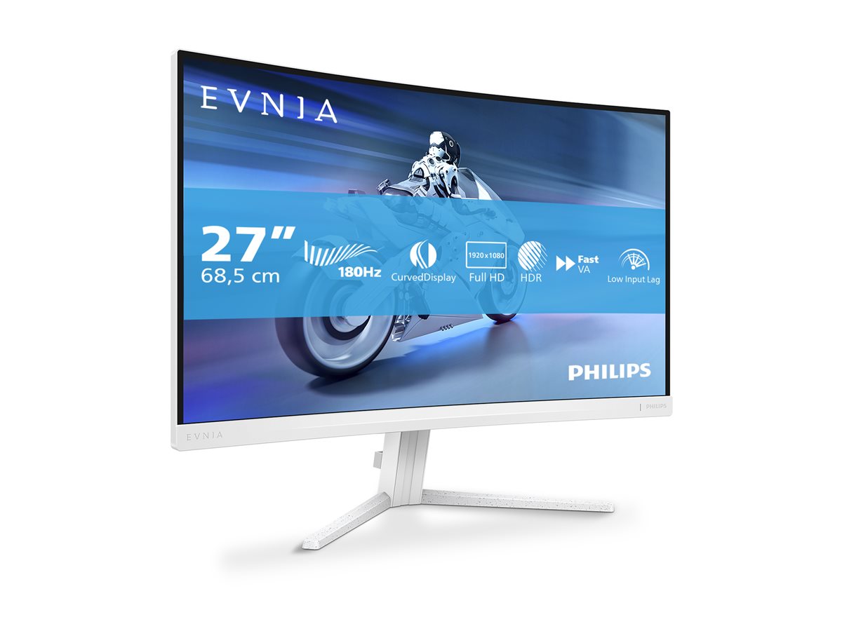 Philips 27M2C5201L/00 | 27 " | VA | 16:9 | 180 Hz | 1 ms | 1920 x 1080 pixels | 300 cd/m² | HDMI ports quantity 2 | White