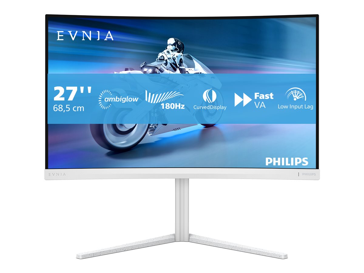 Philips 27M2C5201L/00 | 27 " | VA | 16:9 | 180 Hz | 1 ms | 1920 x 1080 pixels | 300 cd/m² | HDMI ports quantity 2 | White