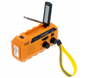 Adler | Portable radio with flashlight | AD 1197 | Alarm function