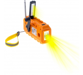 Adler | Portable radio with flashlight | AD 1197 | Alarm function