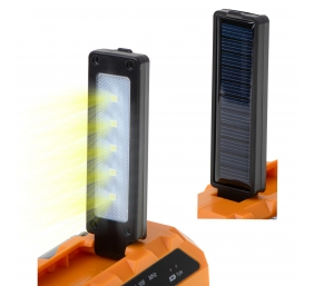 Adler | Portable radio with flashlight | AD 1197 | Alarm function