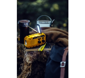 Adler | Portable radio with flashlight | AD 1197 | Alarm function