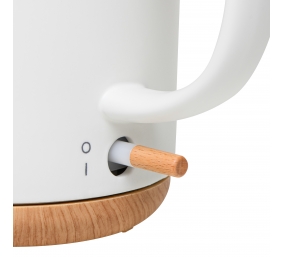Adler Electric Kettle | AD 1304 | Electric | 1200 W | 1 L | Ceramic | 360° rotational base | White