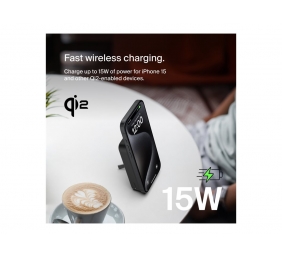 Belkin BoostCharge Pro Magnetic Power Bank with Qi2 15W 10K | 10000 mAh | Black