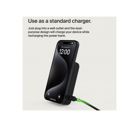 Belkin BoostCharge Pro Magnetic Power Bank with Qi2 15W 10K | 10000 mAh | Black