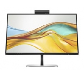 HP 524pm Series 5 Pro FHD Conferencing Monitor - 23.8" 1920x1080 FHD 350-nit 100Hz AG, IPS, USB-C(100W/15W)/HDMI/DP Daisy-Chain, 3x USB-A, speakers, webcam, RJ-45 LAN, height adjust/tilt/swivel/pivot, 3 years (replaces E24m)