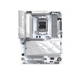 Gigabyte B850 A ELITE WF7 ICE | Processor family AMD | Processor socket AM5 | DDR5 | Supported hard disk drive interfaces SATA, M.2 | Number of SATA connectors 4