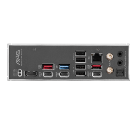 MSI MAG B850 TOMAHAWK MAX WIFI | Processor family AMD | Processor socket AM5 | DDR5 | Supported hard disk drive interfaces SATA, M.2 | Number of SATA connectors 4