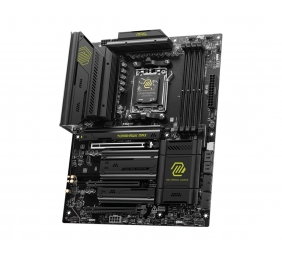 MSI MAG B850 TOMAHAWK MAX WIFI | Processor family AMD | Processor socket AM5 | DDR5 | Supported hard disk drive interfaces SATA, M.2 | Number of SATA connectors 4