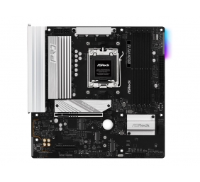 ASRock B850M PRO RS | Processor family AMD | Processor socket AM5 | DDR5 | Supported hard disk drive interfaces SATA, M.2 | Number of SATA connectors 4