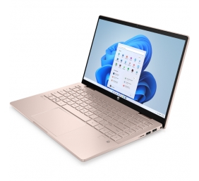 HP Pavilion x360 2-in-1 Laptop 14-ek2000ny - i5-120U, 16GB, 512GB SSD, 14" FHD 300-nit Touch, 5MP cam, FPR, US backlit keyboard, 43Wh, Pale Rose Gold, Win 11 Home, 1 years