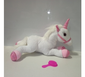 Ecost Prekė po grąžinimo Joy Toy ID55648 - 55648 Minkštas Vienaragis Pliušinis Lėlė Lica Bella su LE