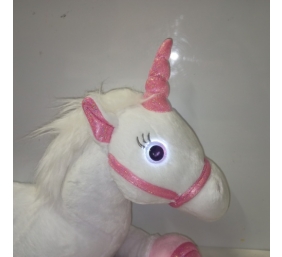 Ecost Prekė po grąžinimo Joy Toy ID55648 - 55648 Minkštas Vienaragis Pliušinis Lėlė Lica Bella su LE