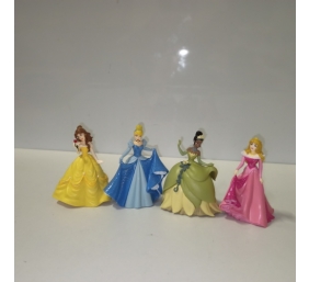 Ecost Prekė po grąžinimo Bullyland 13260 - Žaislų Rinkinys Walt Disney Princess su Belle, Jasmina, A