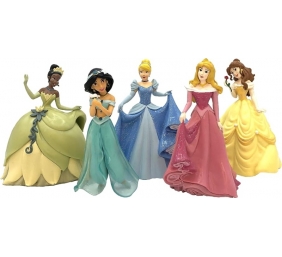 Ecost Prekė po grąžinimo Bullyland 13260 - Žaislų Rinkinys Walt Disney Princess su Belle, Jasmina, A