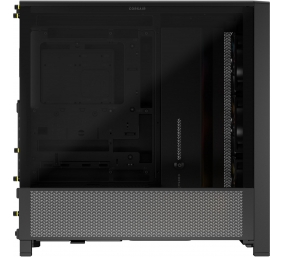 Corsair PC Case | Frame 4000D RS ARGB Modular | Black | Mid-Tower | Power supply included No