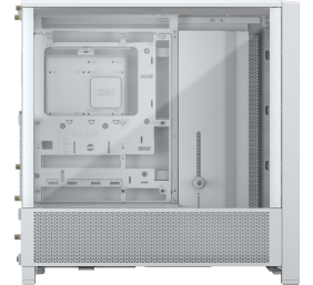 Corsair PC Case | Frame 4000D Modular | White | Mid-Tower | Power supply included No